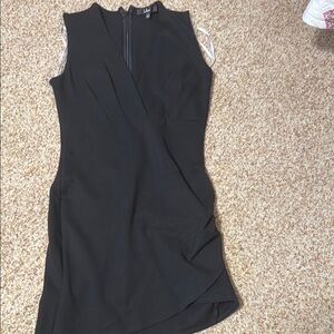 Elegant Black Sleeveless Dress